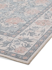 Think Rugs Beige Versailles H1424 Floral Rug - Image 5 of 6