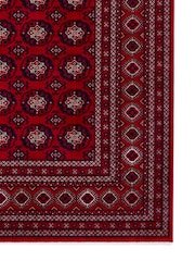 Think Rugs Red Dubai 62098 Traditional Rug Rug - Image 4 of 6