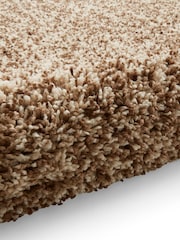 Think Rugs Beige Vista 3547 Plain Shaggy Rug - Image 6 of 6
