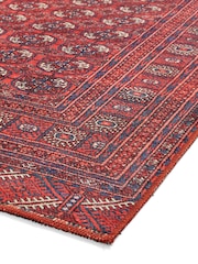 Think Rugs Red Kashmar Washable 2018 Traditional Rug - Image 5 of 6