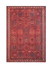 Think Rugs Red Kashmar Washable 2022 Traditional Rug - Image 3 of 6
