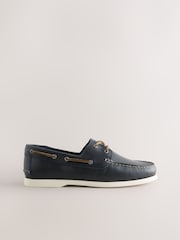 Navy Boat Shoes - Image 2 of 5
