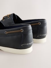 Navy Boat Shoes - Image 4 of 5