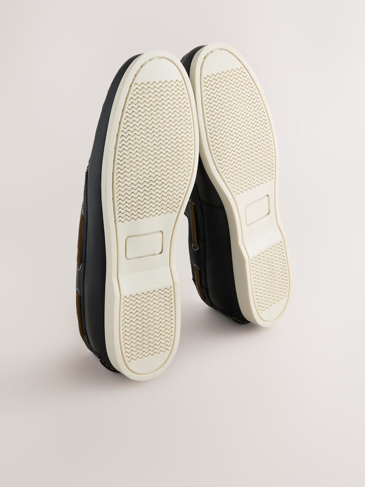Navy Boat Shoes - Image 5 of 5
