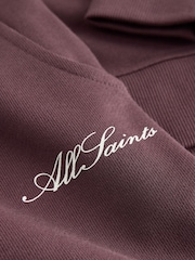 smALLSAINTS Brown Script Funnel Neck Sweater and Wide Leg Joggers Set - Image 10 of 12
