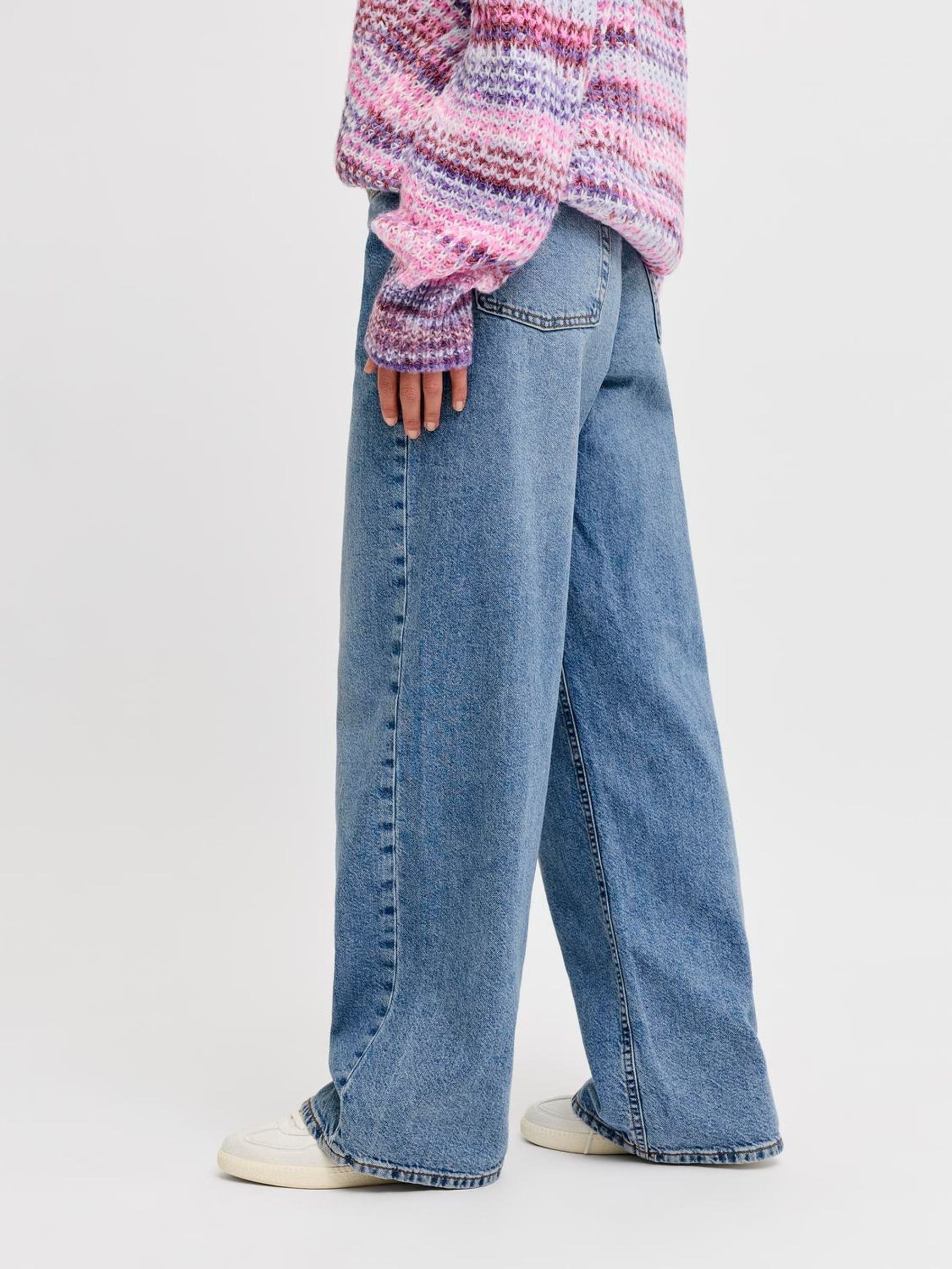 しゅーじページ9-5 Buy JJXX Blue Tokyo High Rise Wide Leg Denim Jeans from Next India