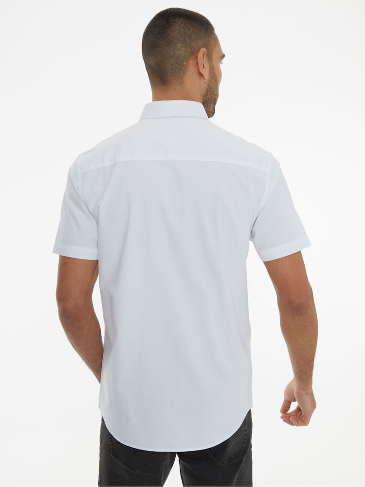 Threadbare White Short Sleeve Shirt - Image 2 of 4
