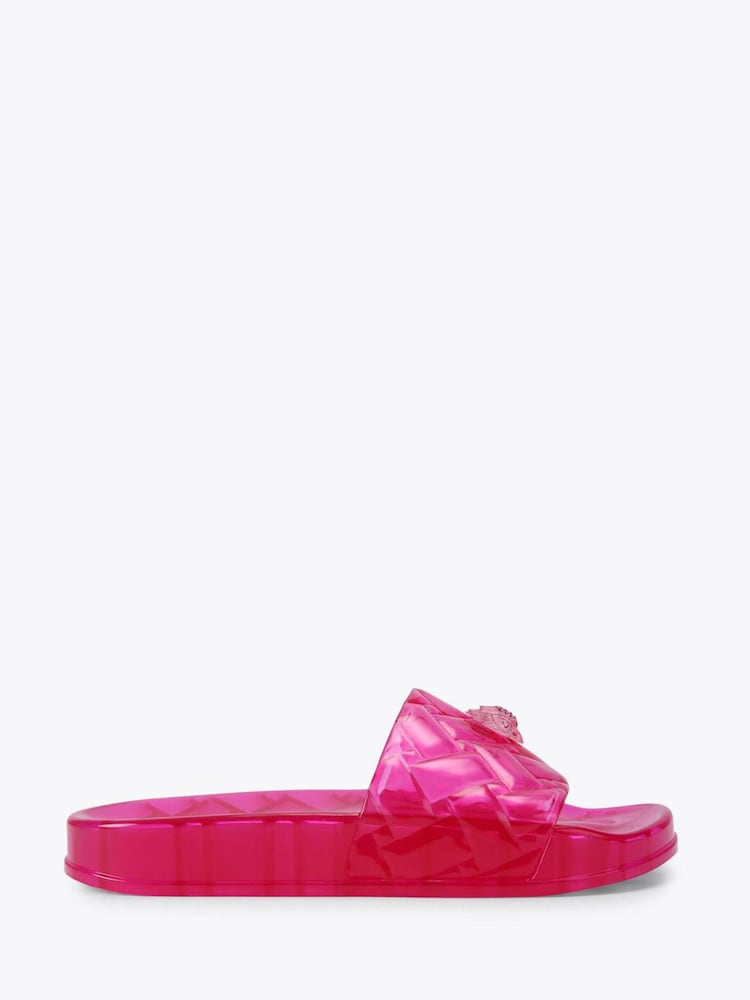 Kurt Geiger London Dark Pink Meena Jelly Sandals - Image 1 of 5 Kurt Geiger London Dark Pink Meena Jelly Sandals - Image 1 of 5