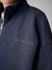 smALLSAINTS Navy Underground Funnel Neck Sweater and Joggers Set - Image 7 of 14