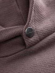 SmALLSAINTS Brown Washed Textured Hoodie and Jogger Set - Image 13 of 14