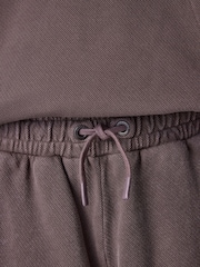 SmALLSAINTS Brown Washed Textured Hoodie and Jogger Set - Image 9 of 14