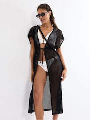 Triumph Black Beach MyWear - Crochet Kimono - Image 4 of 5