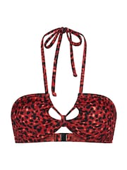 Triumph Brown Midnight Swim Padded Bandeau Bikini Top - Image 5 of 5