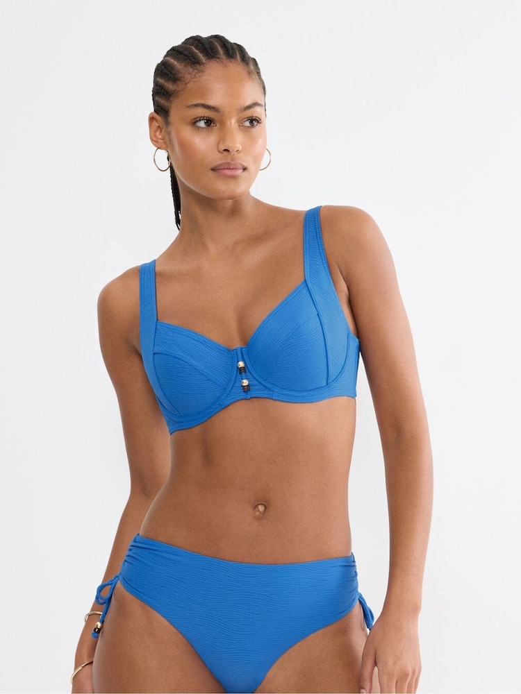 Triumph Blue Minimiser Summer Dune Bikini Top - Image 1 of 5