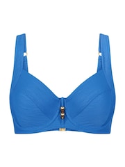 Triumph Blue Minimiser Summer Dune Bikini Top - Image 5 of 5