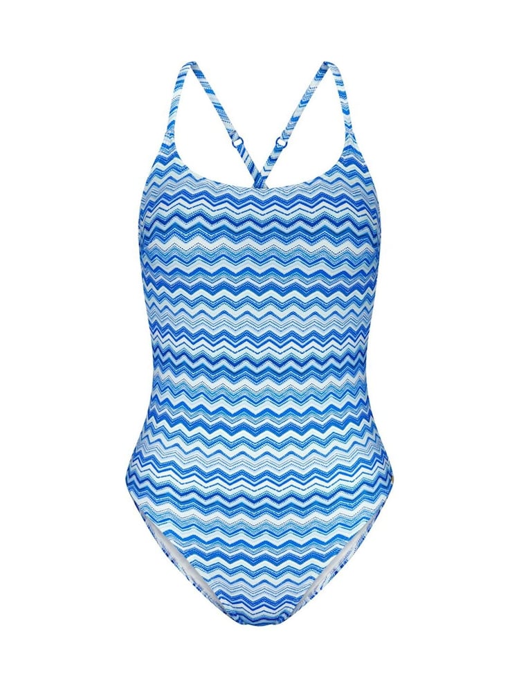 Triumph Blue Mix & Match Summer Padded Non-wired One-piece Swimsuit - Image 5 of 5
