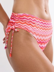 Triumph Orange Mix & Match Summer Midi Bikini Bottoms - Image 3 of 5