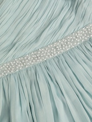 Vert - Monsoon Amalthea Robe de fête asymétrique ornée - Image 4 de 4
