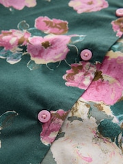 Laura Ashley Green Floral Printed Pyjamas Set - Image 11 of 11