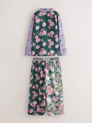 Laura Ashley Green Floral Printed Pyjamas Set - Image 7 of 11