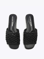 KG Kurt Geiger Black Rhoda Mule Sandals - Image 2 of 4
