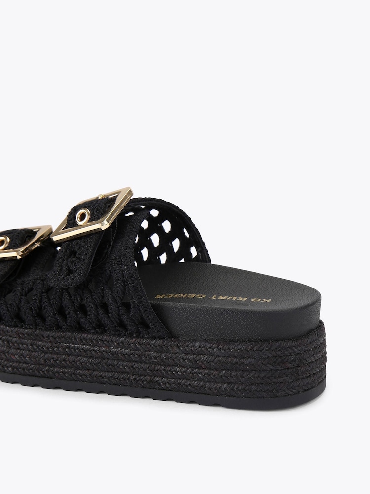 KG Kurt Geiger Black Madel Sandals - Image 5 of 5 KG Kurt Geiger Black Madel Sandals - Image 5 of 5