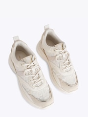 KG Kurt Geiger White Louisiana Trainers - Image 2 of 4