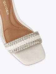 KG Kurt Geiger White Sunnie Sandals - Image 3 of 4