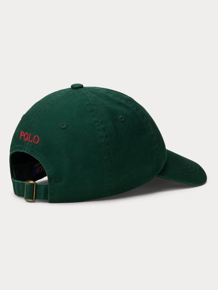 Polo Ralph Lauren Green Polo Bear Cotton Twill Ball Cap - Image 2 of 2
