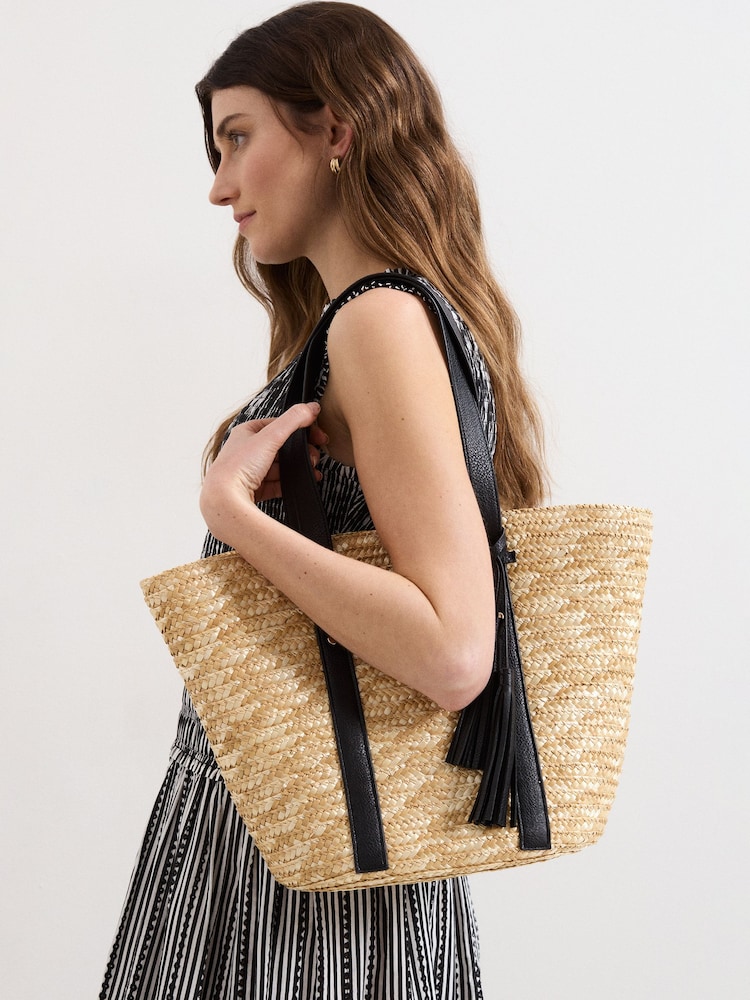 Phase Eight Natural Straw Tote Bag - Image 1 of 5