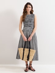 Phase Eight Natural Straw Tote Bag - Image 2 of 5