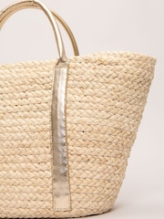 Phase Eight Natural Straw Tote Bag - Image 4 of 5