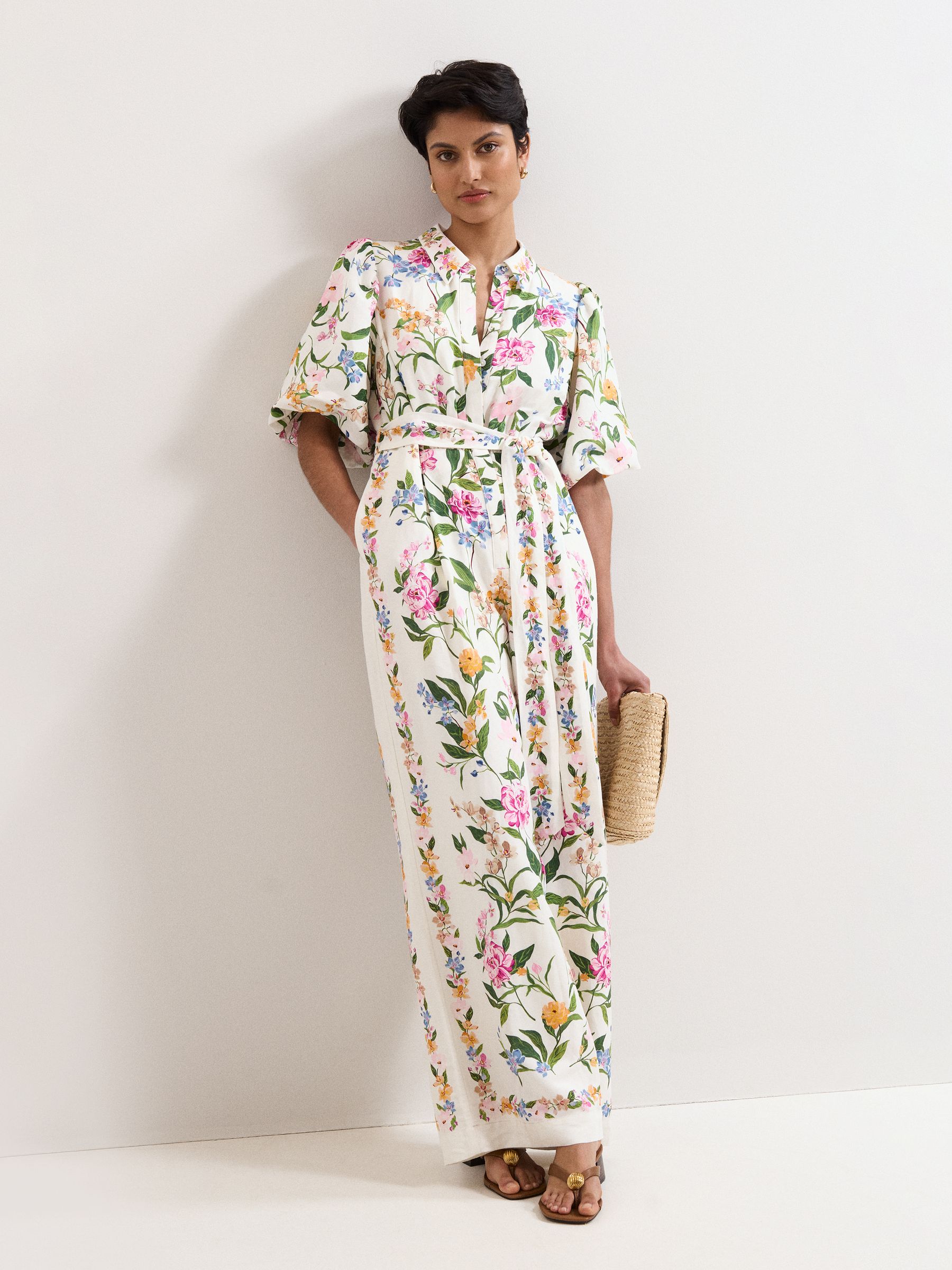 Buy Phase Eight White Camilla Jumpsuit from the Next UK online shop