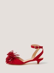 Monsoon Poppy Fringe Kitten Heels - Bild 3 von 3