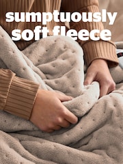 Silentnight Natural Luxury 9-Heat Setting Heated Throw - Image 3 of 9