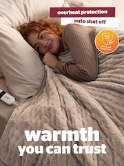 Silentnight Natural Luxury 9-Heat Setting Heated Throw - Image 5 of 9