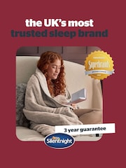 Silentnight Natural Luxury 9-Heat Setting Heated Throw - Image 8 of 9