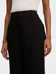 Forever New Black Ada Petite Straight Leg Trousers - Image 3 of 5