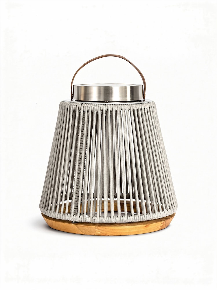 Maze Light Grey Athena Small Outdoor Solar Light - Image 4 of 4