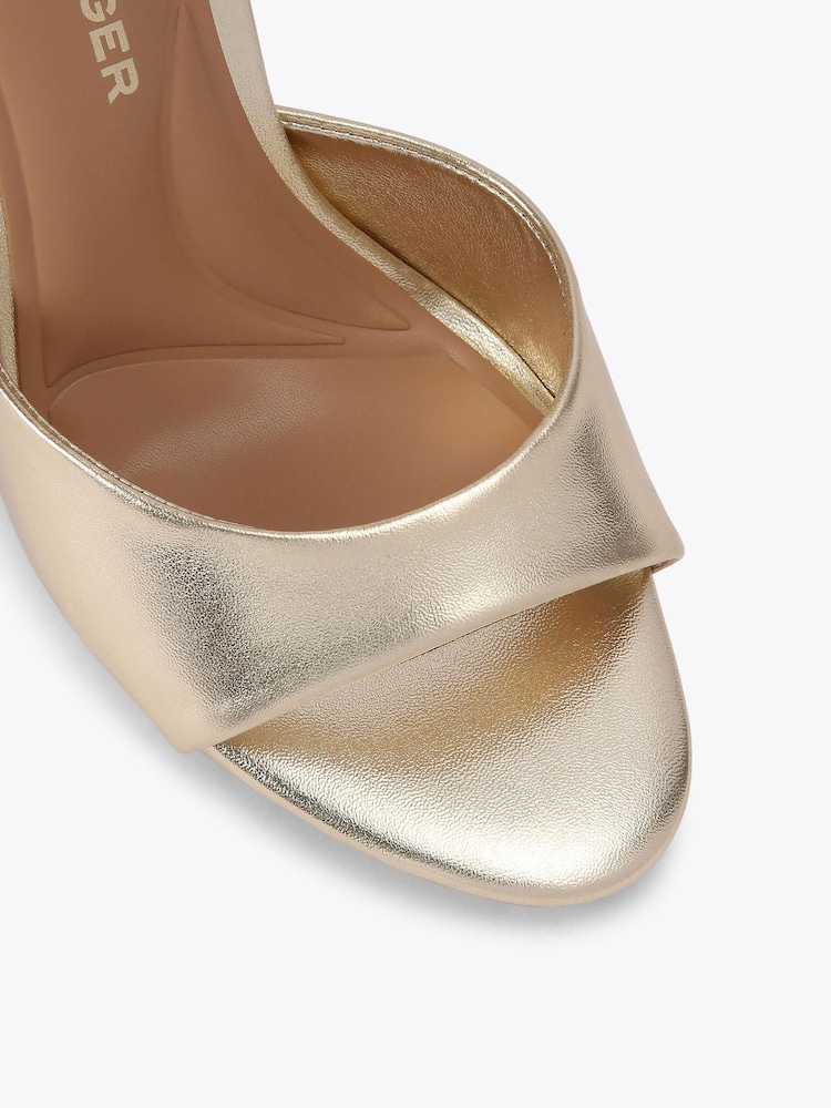 ゴールド - KG Kurt Geiger Sabrina Sandals - 画像 4 / 4