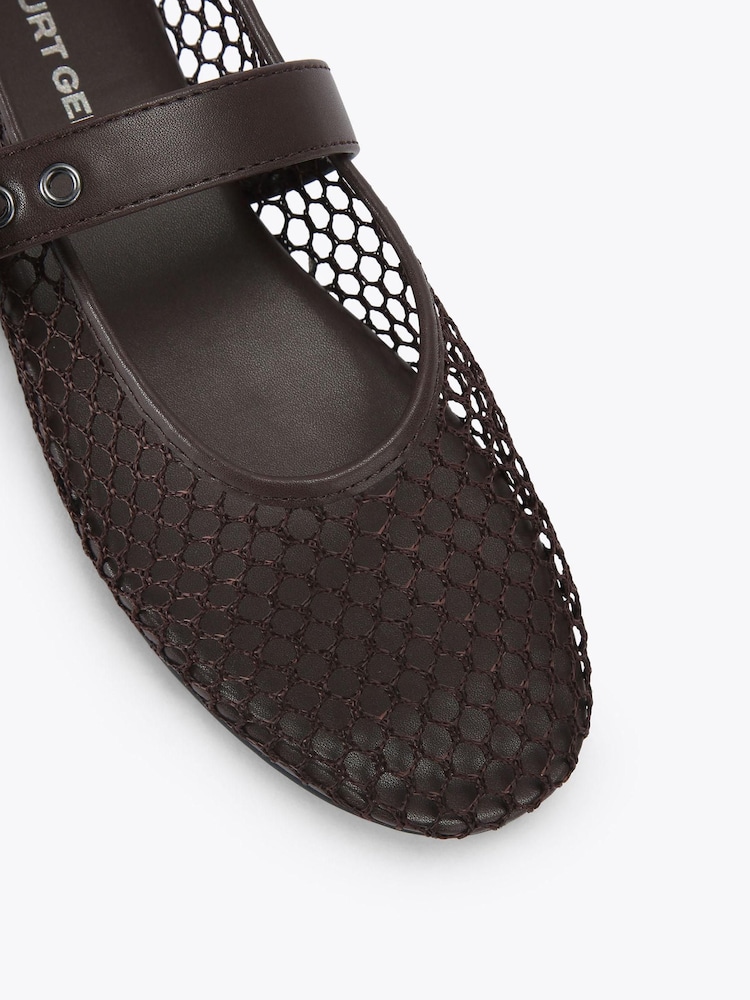 KG Kurt Geiger Brown Nico Woven Shoes - Image 5 of 5 KG Kurt Geiger Brown Nico Woven Shoes - Image 5 of 5