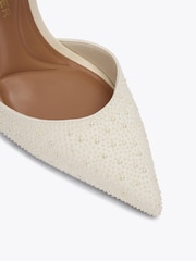 KG Kurt Geiger Cream Sugar Pearl Shoes - Image 5 of 5