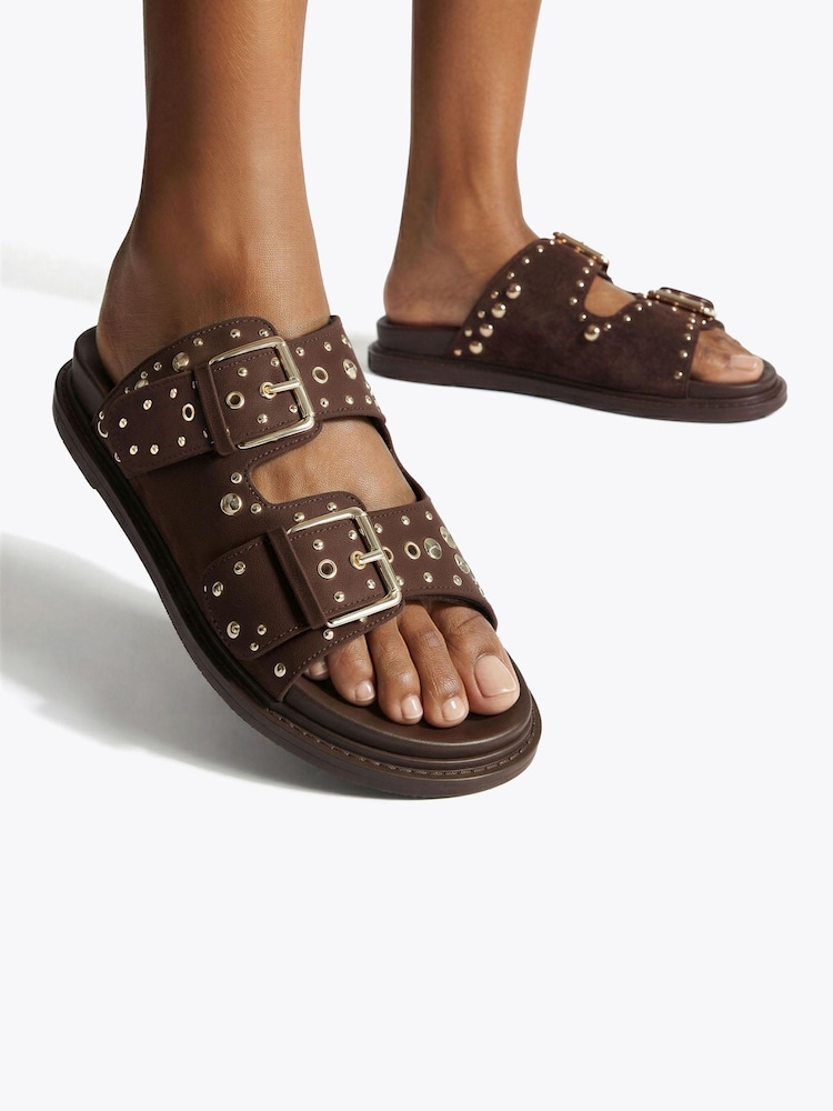 Marrón - KG Kurt Geiger Mitty Sandals - Imagen 1 de 5
