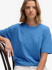 Superdry Blue Studios Crew T-Shirt - Image 4 of 7