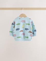 Mavi Safari - Uşaq Sweatshirt və Leggings Dəsti (0ay -2il) - 9şəkildən 4 şəkil