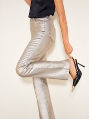 Friends Like These Champagne Gold Bootcut Denim Jeans - Image 4 of 6