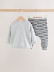 Grey Woodland Characters Top and Leggings Baby Set (0mths-2yrs) - Image 4 of 13