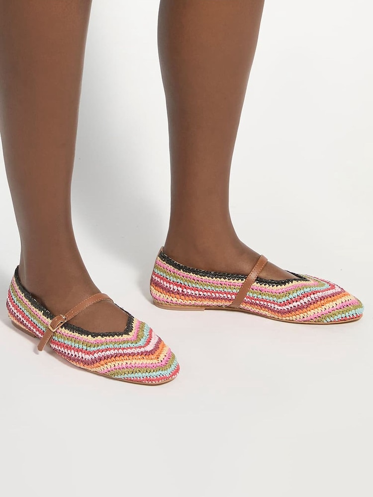 Dune London Multi Haloha Mary Janes  Shoes - Image 1 of 6
