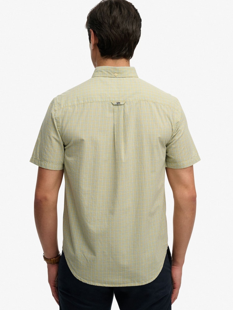 Superdry Preppy Poplin Short Sleeve Shirt - Imagen 2 de 6