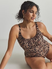 Simply Be Animal Magisculpt Lose up to an inch Swimsuit - Image 1 of 4
